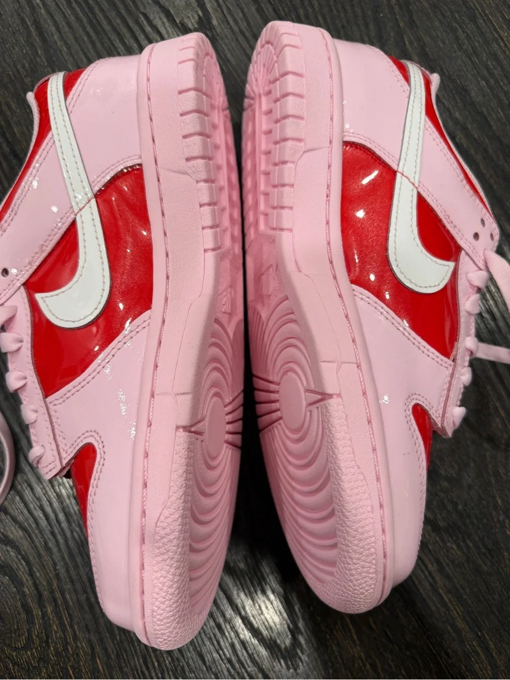 Kid's Nike Dunk Low BP Pink Foam/Summit White size 5.5Y